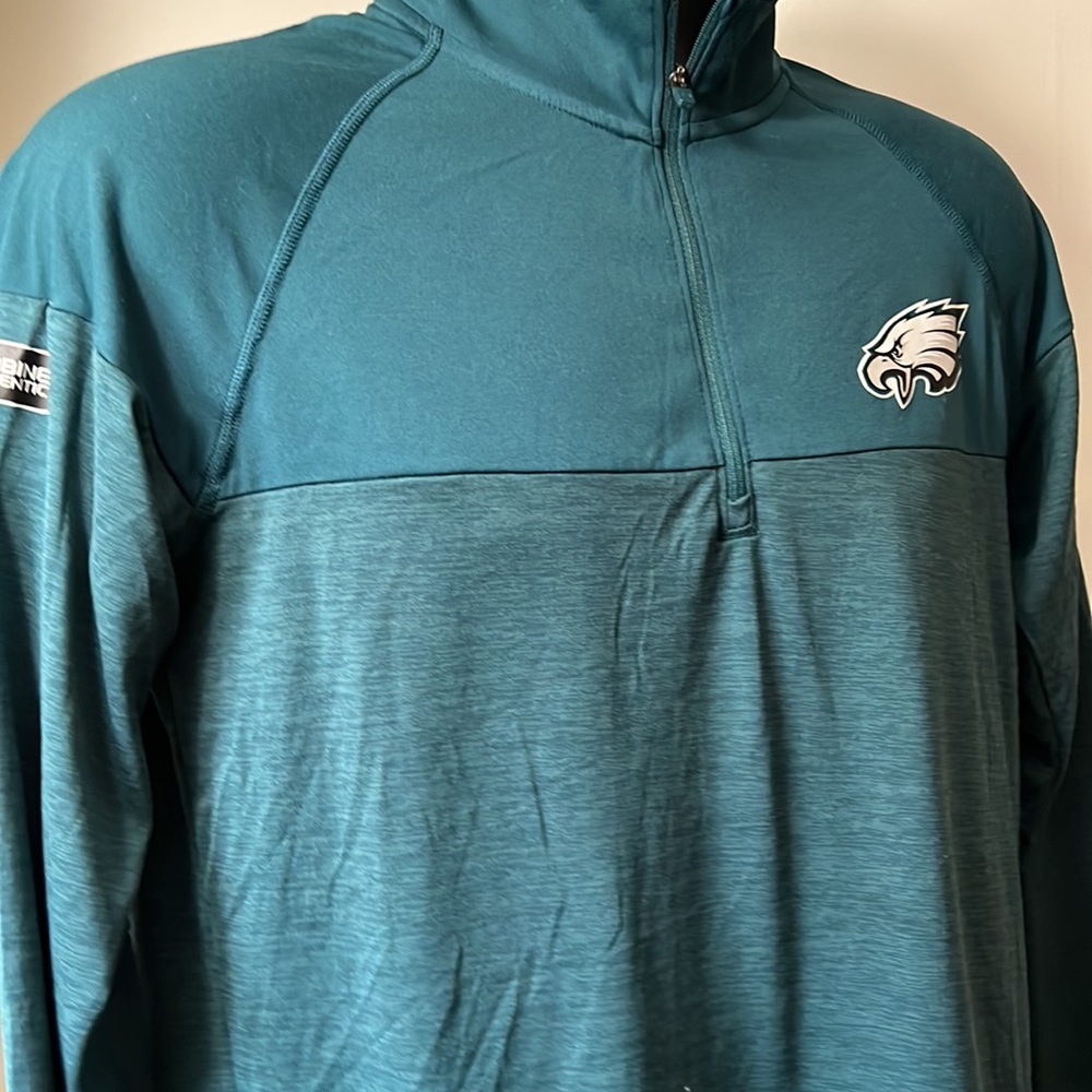 Midnight green Philadelphia eagles combine quarter zip
